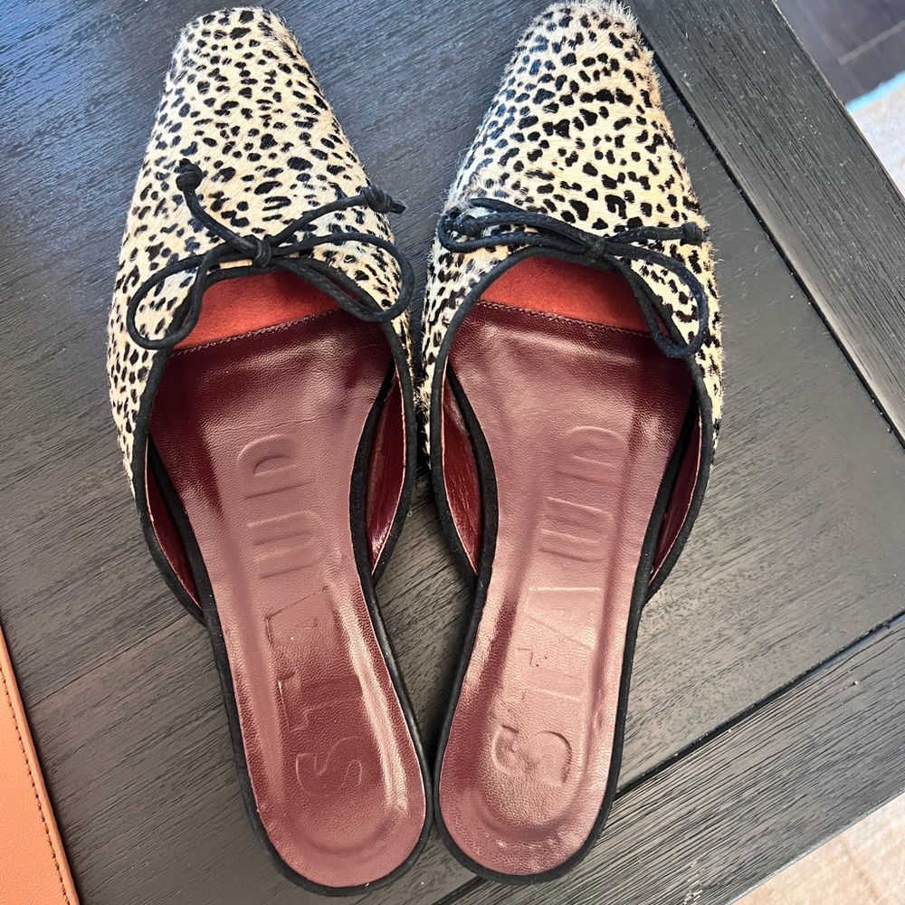 STAUD Gina Mules Cheetah 36